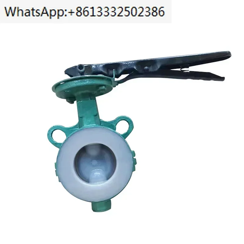 

Дроссельная заслонка из ПТФЭ с полностью подкладкой D71F46-16C Дроссельная заслонка с мягким уплотнением Химическая устойчивость к средней коррозии