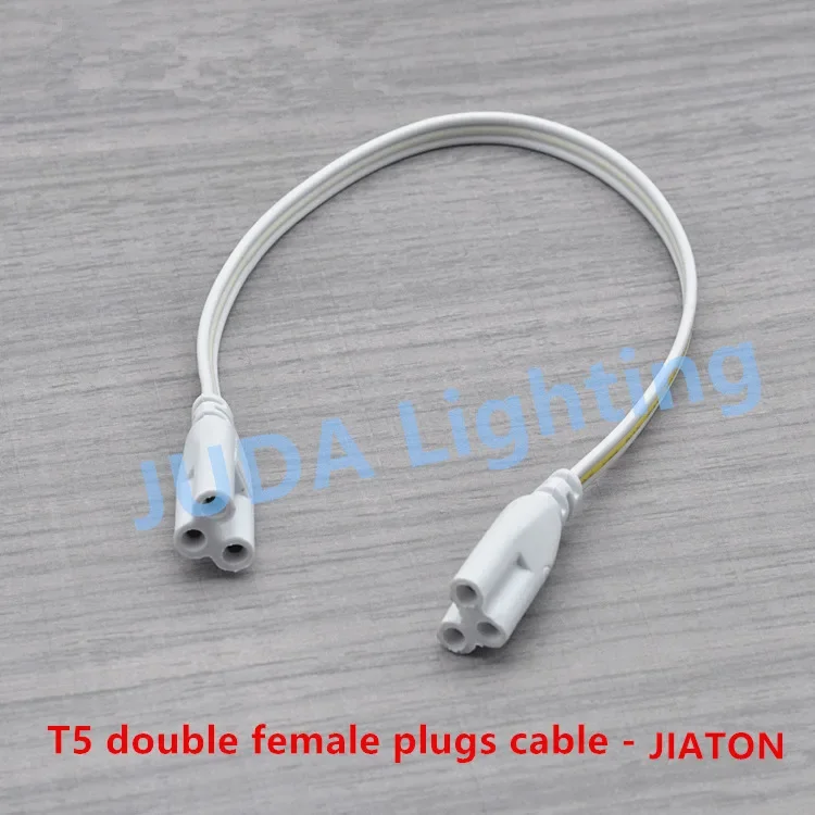 T4 T5 male female plug cable Power Cords  Extension Cords connection wire cable assemblies led tube electrical wire accessories