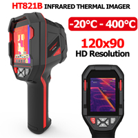 HT821B Professional Infrared Thermal Imager Camera 120x90 HD Resolution Thermal Camera For Circuit PCB Repair Pipeline Detection