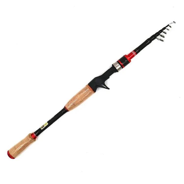 Mavllos Ultralight Rock Casting Fishing Rod M Hardness 1.95M 2.1M 2.4M 2.7M Lure Weight 3/8-4/3oz Carbon Fishing Telescopic Rod