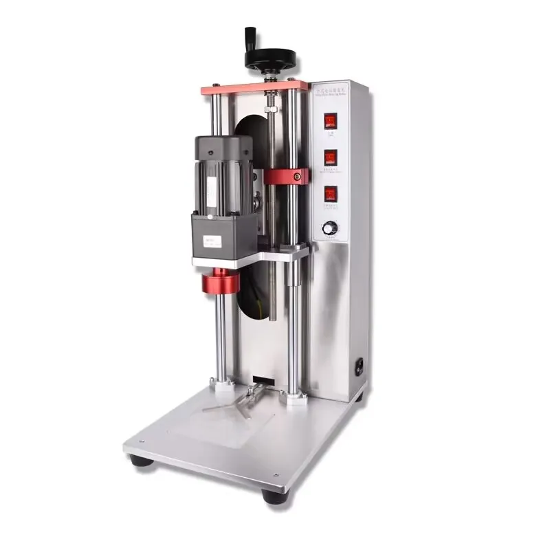 

DDX-450 Bench type Automatic Capping machine Mineral water bottle,Glass water bottle,Cap Locking machine,Cap Screwing device