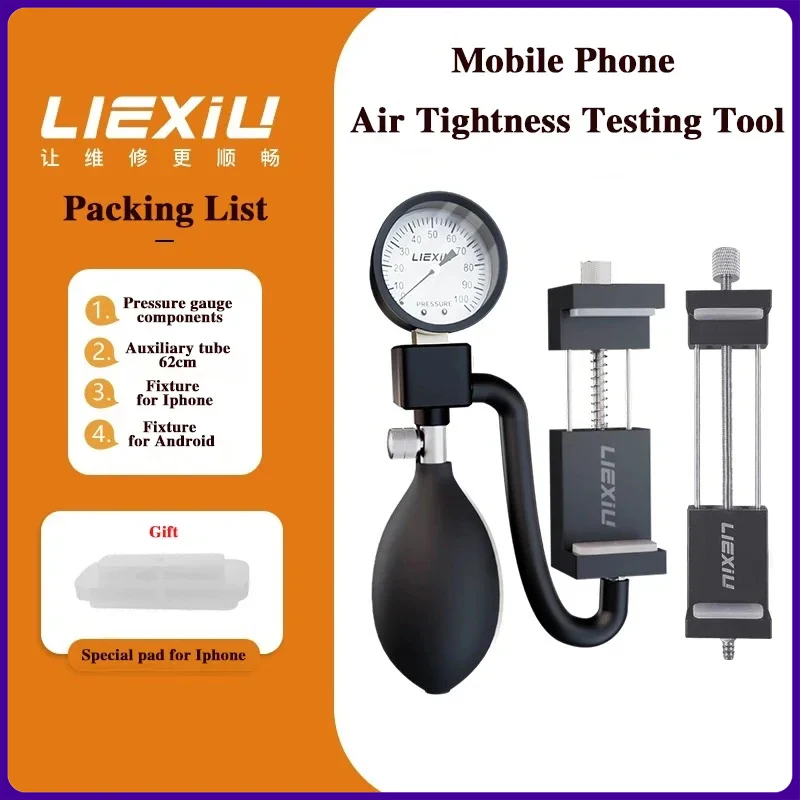 Air Tightness Tester For iPhone Android Test Air Tightness Waterproof Performance Detection Repair Tool