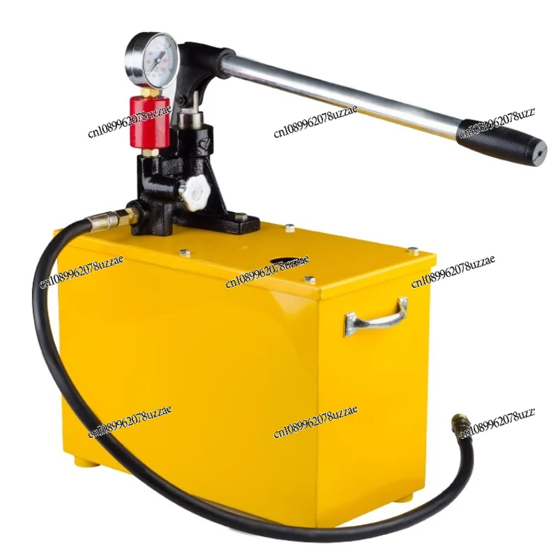 

Manual Pressure Test Pump High Speed Rail Box SB-10Mpa Pipeline Water Pipe Pressure Pump Floor Heating Leak Detector