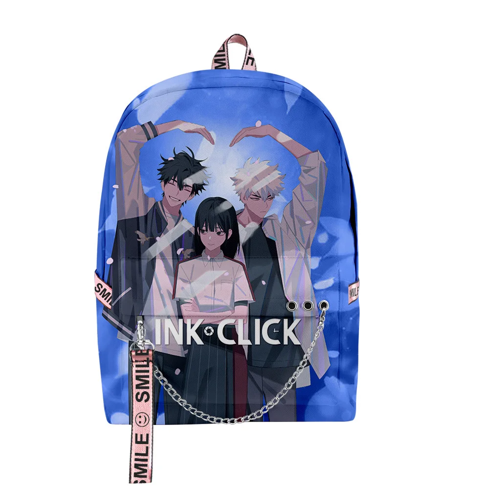 Harajuku Novelty Link Click Anime 3D Print Student School Bags Unisex Oxford Waterproof Notebook multifunction Travel Backpacks