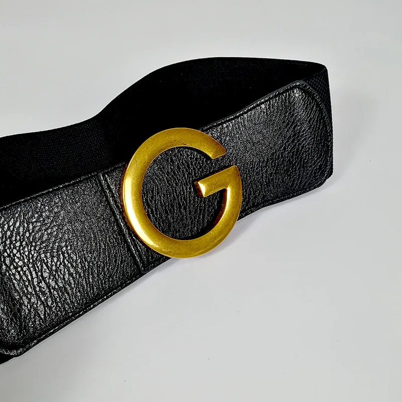 Fashion Wide Designer Belts For Women High Quality Luxury Brand Black Leather White Plus Size Corset Belt Brown Waistband