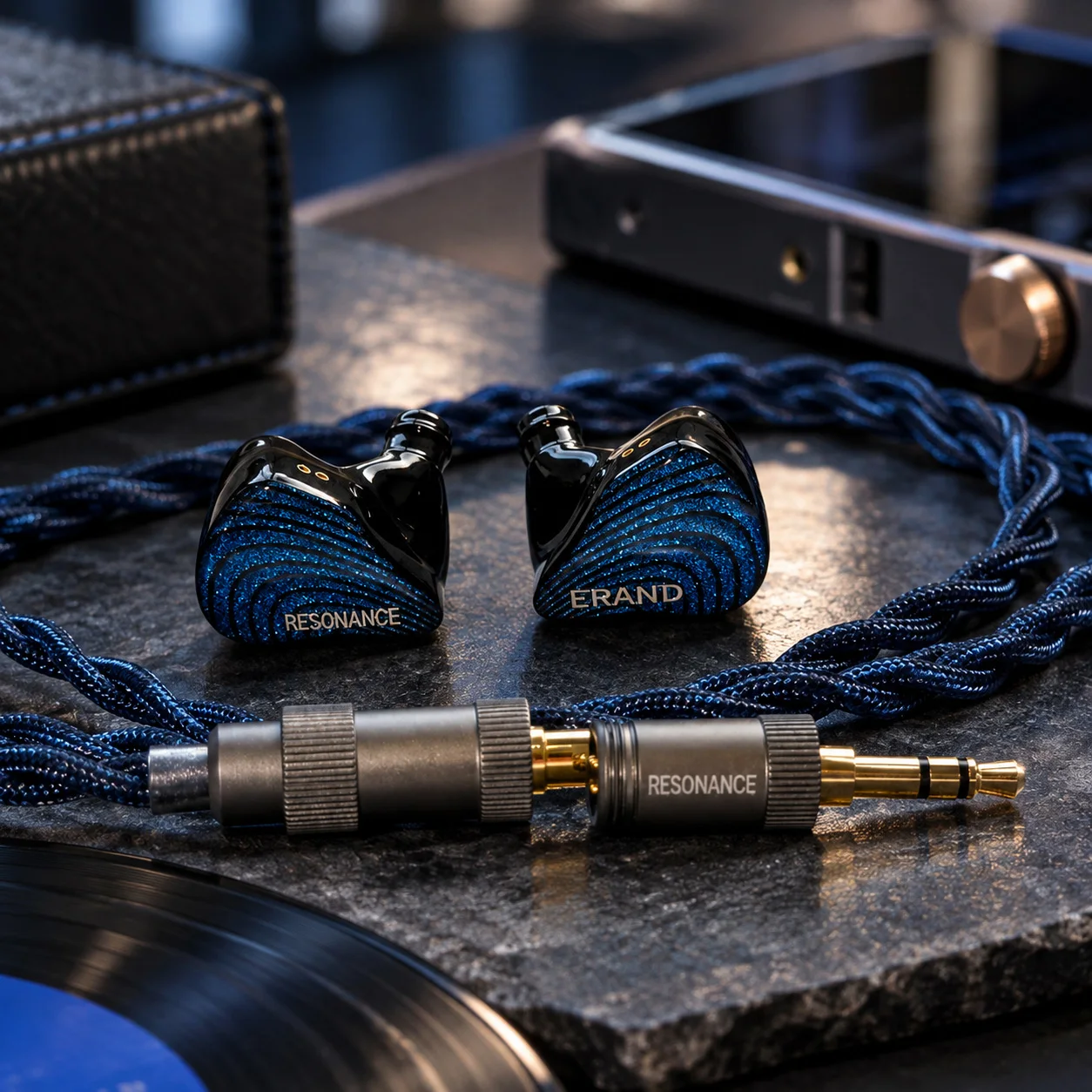 ERAND RESONANCE 5 2DD+2BA+1MP Hybrid IEMs HIFI In-ear Wired Earphones 5-driver 5-tube 5-way Monitor Headphones Earbuds