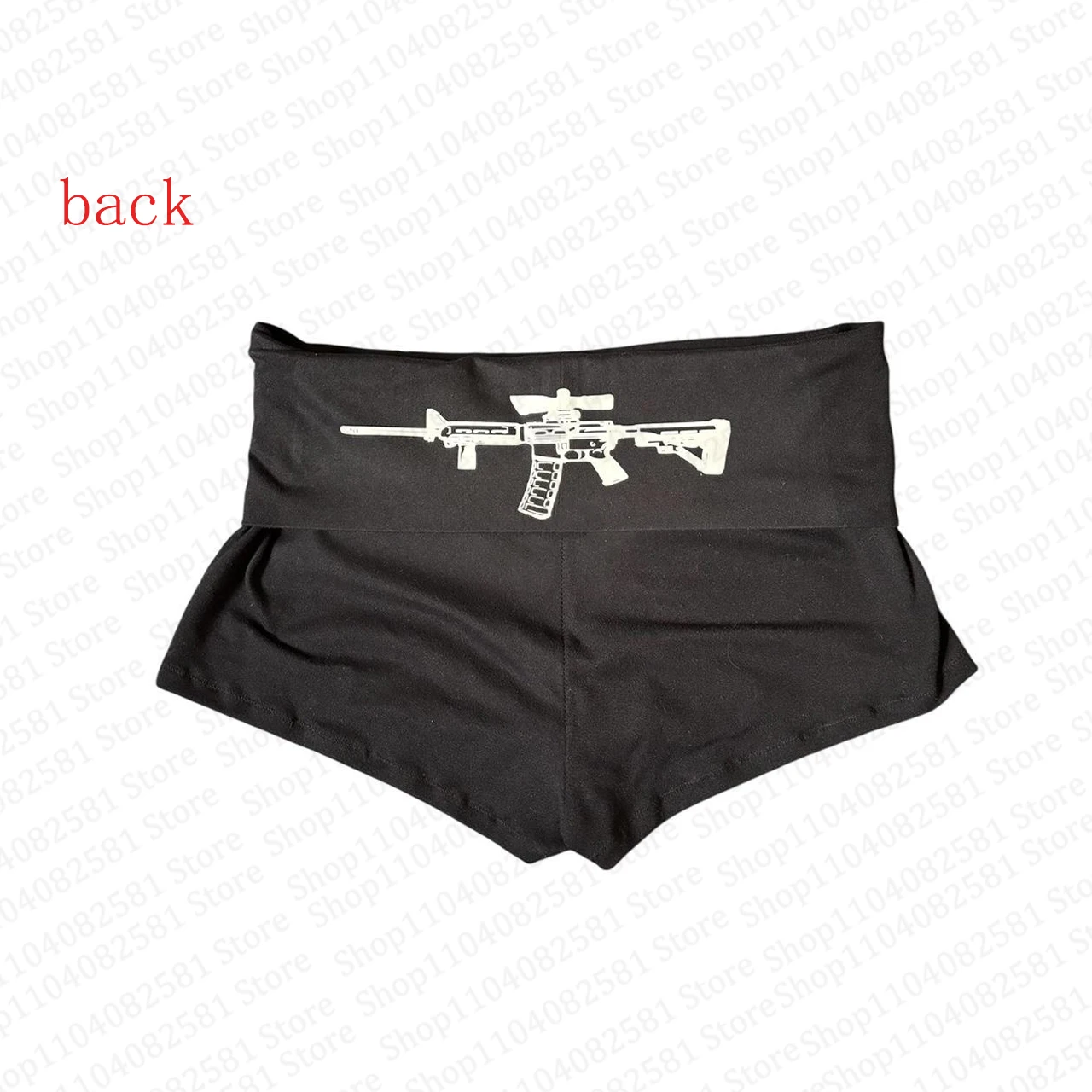 Emo Girls Y2K Shorts Harajuku Women's Summer Fashion Printed Gothic Pattern Street Wear Hip Hop Punk Sexy Shorts Retro 2000s