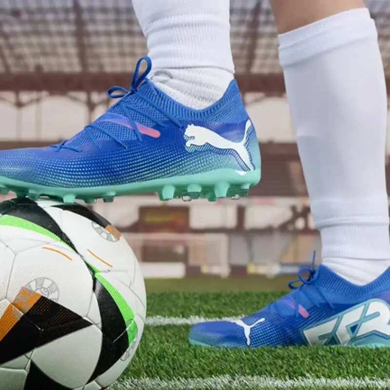

Новые мужские футбольные бутсы Puma 2026 года, профессиональные тренировочные бутсы с шипами Mg, артикул 107934-01