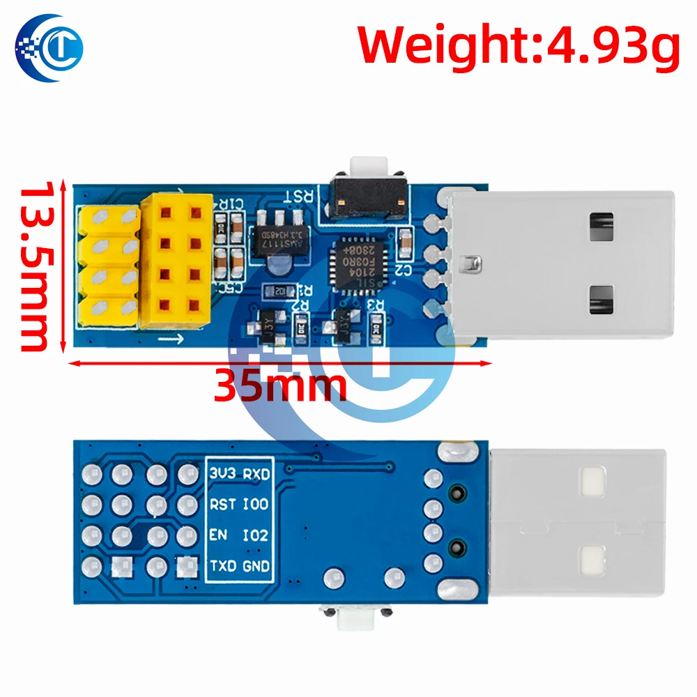 ESP8266  cp2104 ESP-01 ESP-01S WIFI module downloader ESP LINK v1.0   for arduino respberry pi