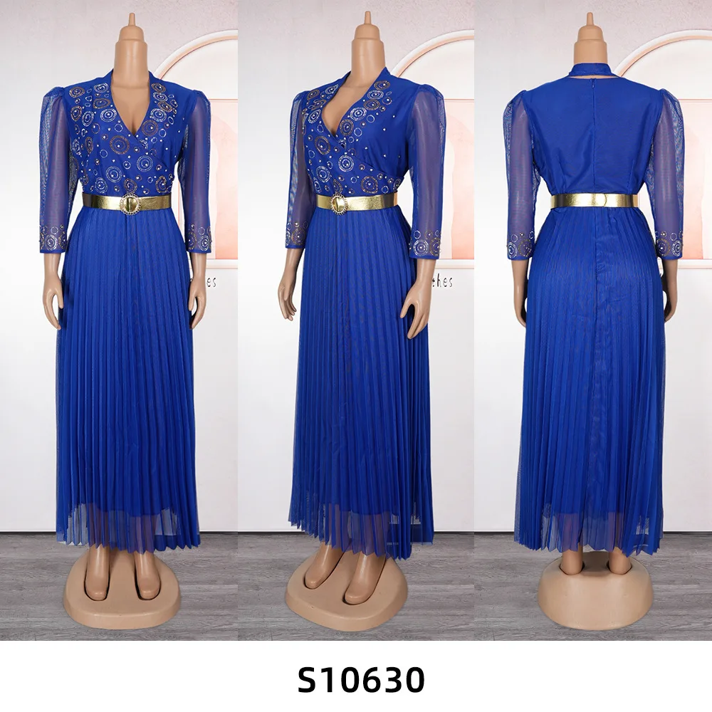 

2025 Новая мода Дашики Анкара свадебное вечернее платье элегантное Турция мусульманское платье макси размера плюс африканские вечерние платья для женщин