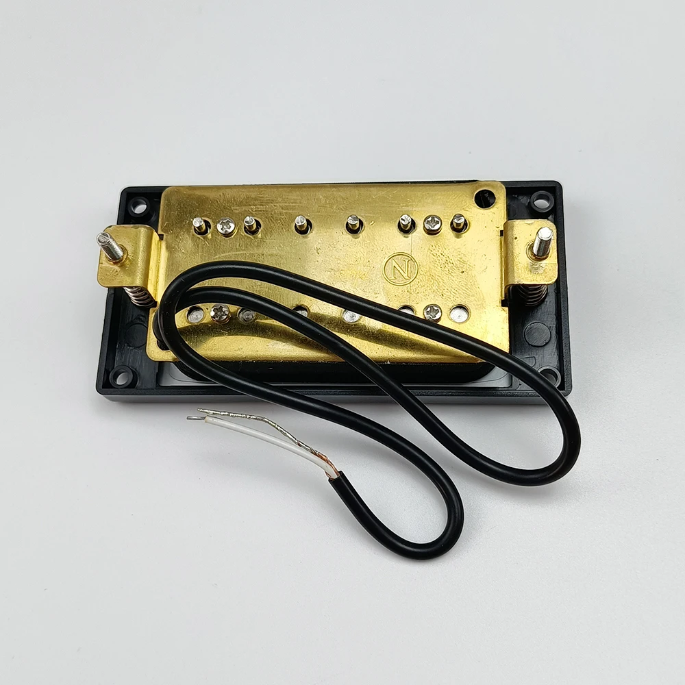 Electric Guitar Pickup Humbucker Double Coil LP Electric Guitar Pickups 50/52mm Neck Bridge Pickup with installing Frame