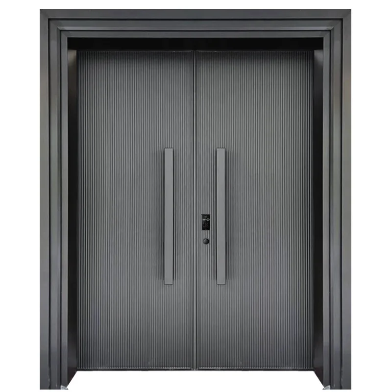 

Двойная дверь виллы, сельские самоблокирующиеся ворота, противоугонная дверь, самоблокирующийся дом, входная дверь для матери, дверь из литого алюминия