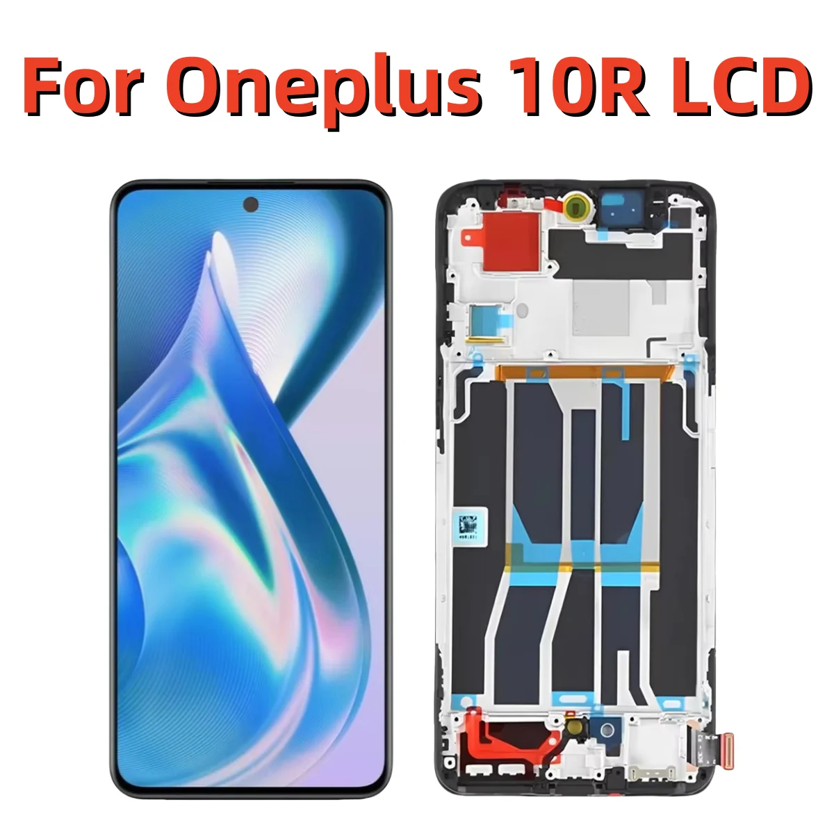 For Oneplus 10R CPH2411 LCD Display Screen With Frame 6.7“ Oneplus ACE PGKM10 Display Touch Screen LCD Replacement