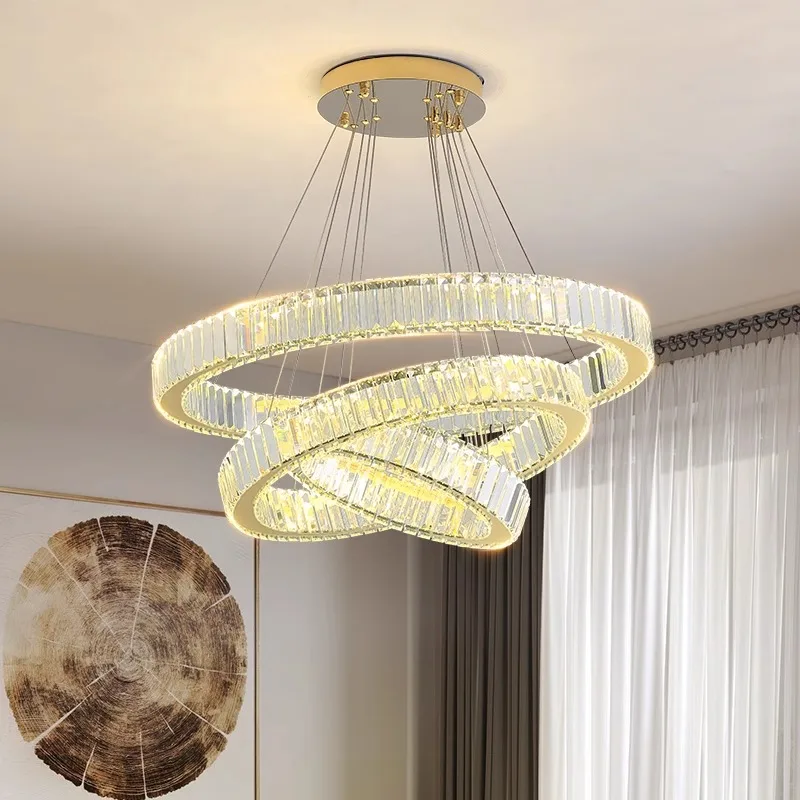 Modern LED Chandeliers para Home Decor, Luzes penduradas, Sala de estar, Sala de jantar, Iluminação interior