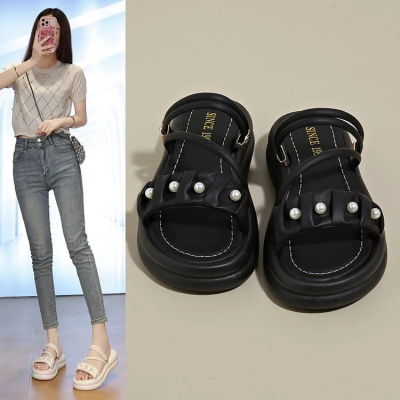 

Sandals Woman Luxury Shoes for Women Flip Flops Woman Hiking Sandal Mules Women's Slippers Slipper Summer Shoes Sale Plus Siz 41