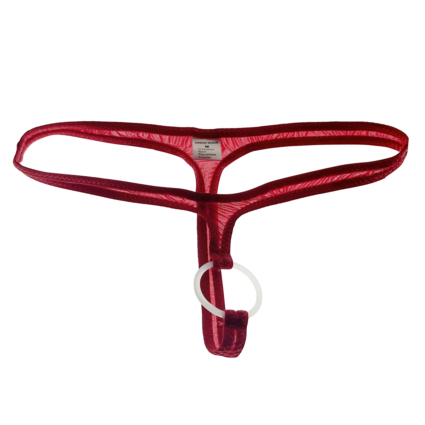 

Мужские облегающие стринги без крышки, нижнее белье с низкой посадкой, стринги, открытые трусы, простой дизайн, бикини