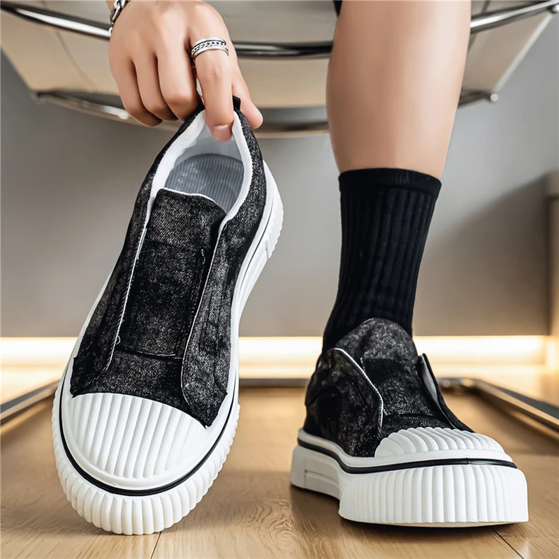 Ventilated Breathable Mesh Sneakers For Men Summer Pressure Relief Interior Elastic Shoe Mouth Skid Proof Bottom Long Time