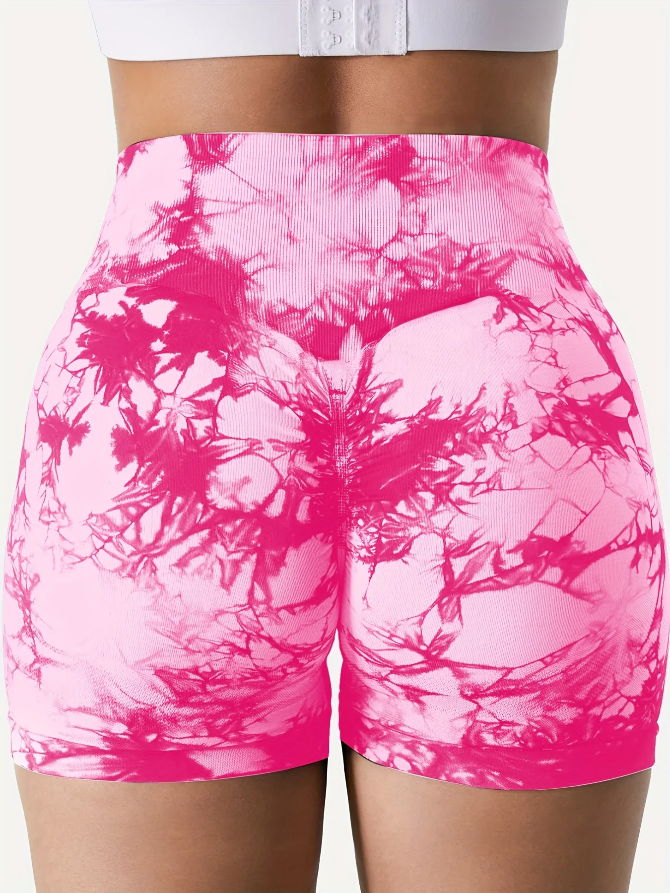 6-Pack Seamless Hip Lifting High Waist Yoga Gym Running Cycling Exercise Biker Workout Shorts