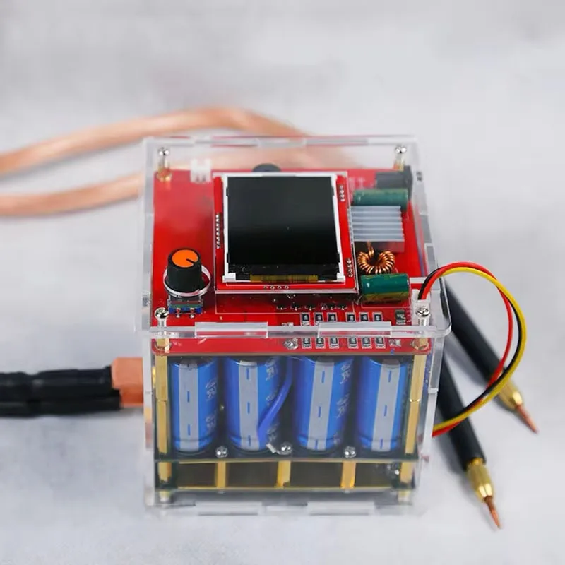 

Spot Welder DIY Capacitor Pulse Spot Welding Machine Battery Pack Welding Controller Welding Tools