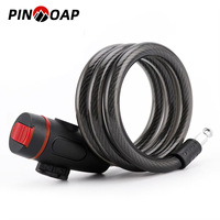 Bike Cable Lock With Keys High Security Anti-Theft Shear-Resistant Universal Motorcycle Scooter Chain Lock Bicycle Accessories