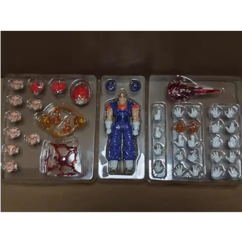 OC Toys Dragon Ball SHF Super Saiyan SSJ Veggetoo Son Goku Vegito 3.0 Figur Kropp Anime Actionfigurer Modeller Presenter Leksaker 10 best sales sh figuarts boku no hero - №10