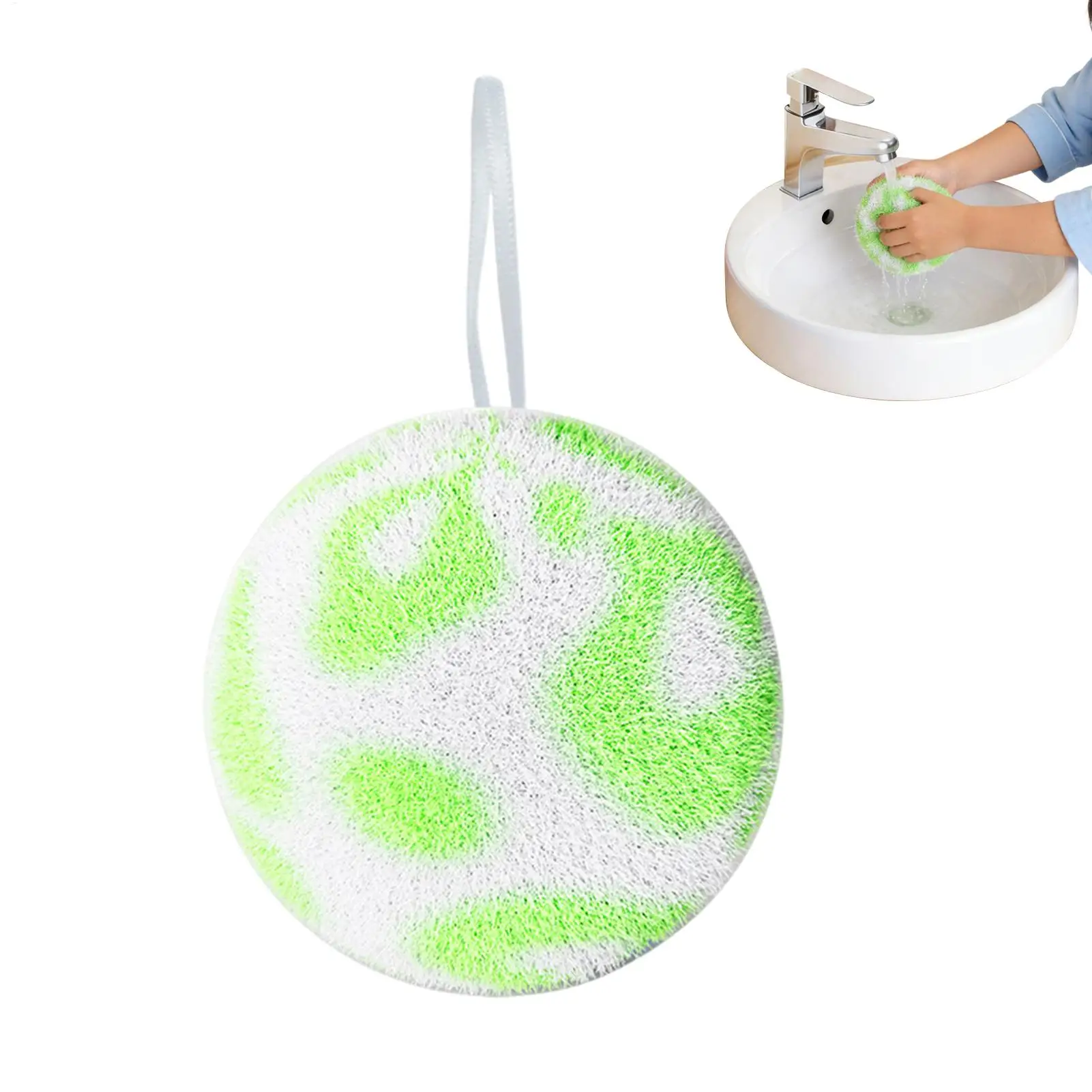 Kictchen Cleaning Ball Multifunctional Spherical Stain Removal Toilet Scrubbing Brush for Sink Bathtub Faucet Toilet Tiles