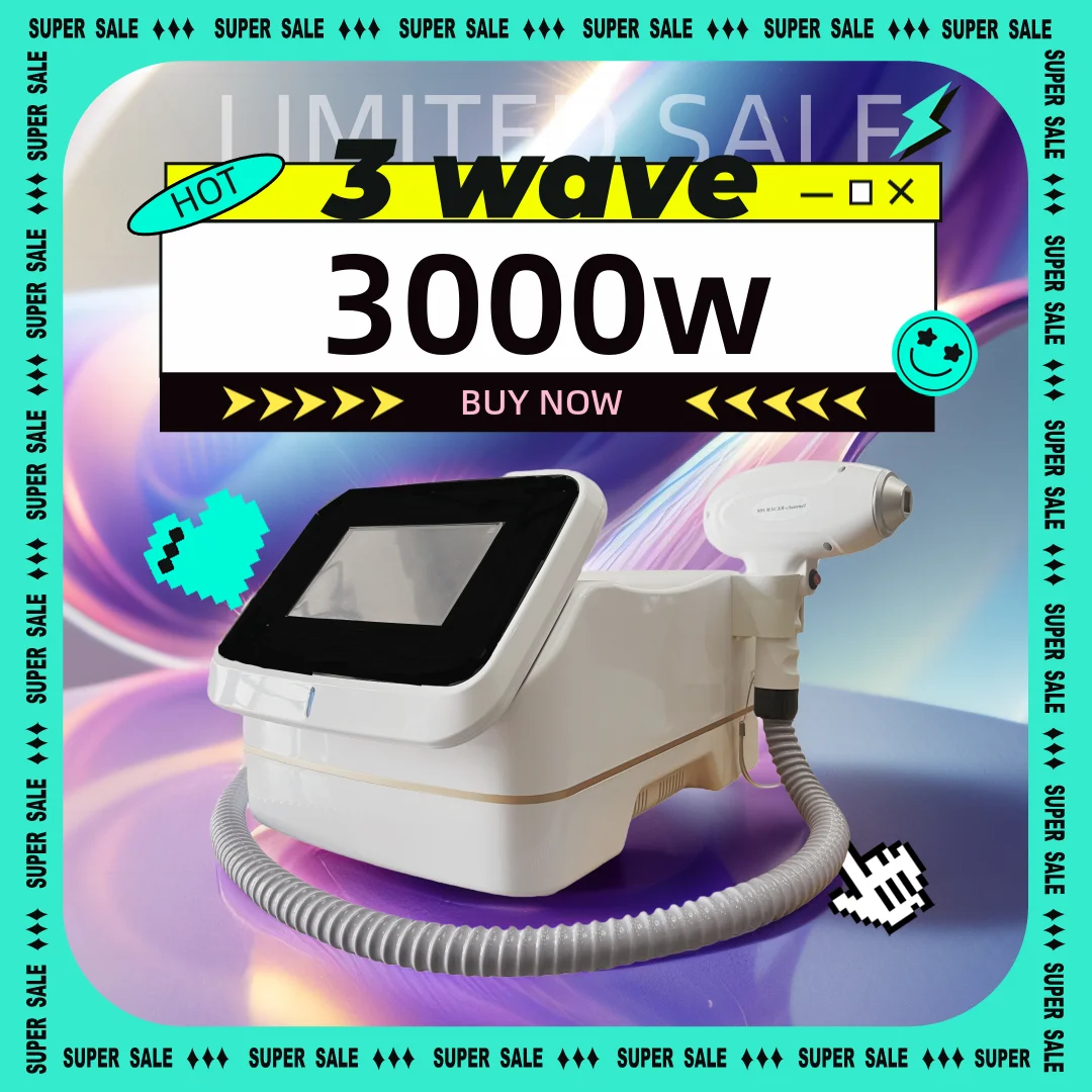 

Portable NEW Ice Platinum 808nm Mini Diode Hair Removal 3000w Machine Home Permanent Painless Ice