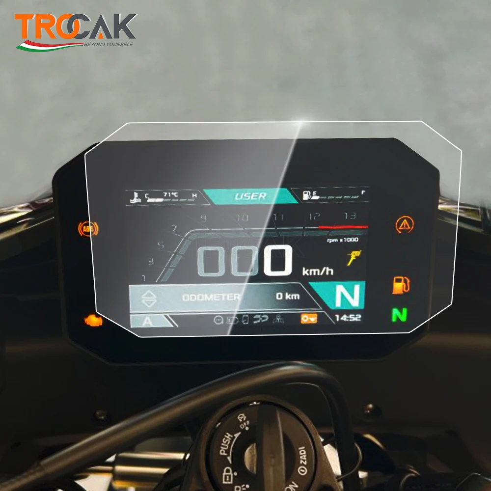 Für aprilia rsv4 tuono v4 2021 2011-2015 tuareg 2023 2011-2015 Scratch Cluster Screen Dashboard Schutz Instrumenten film