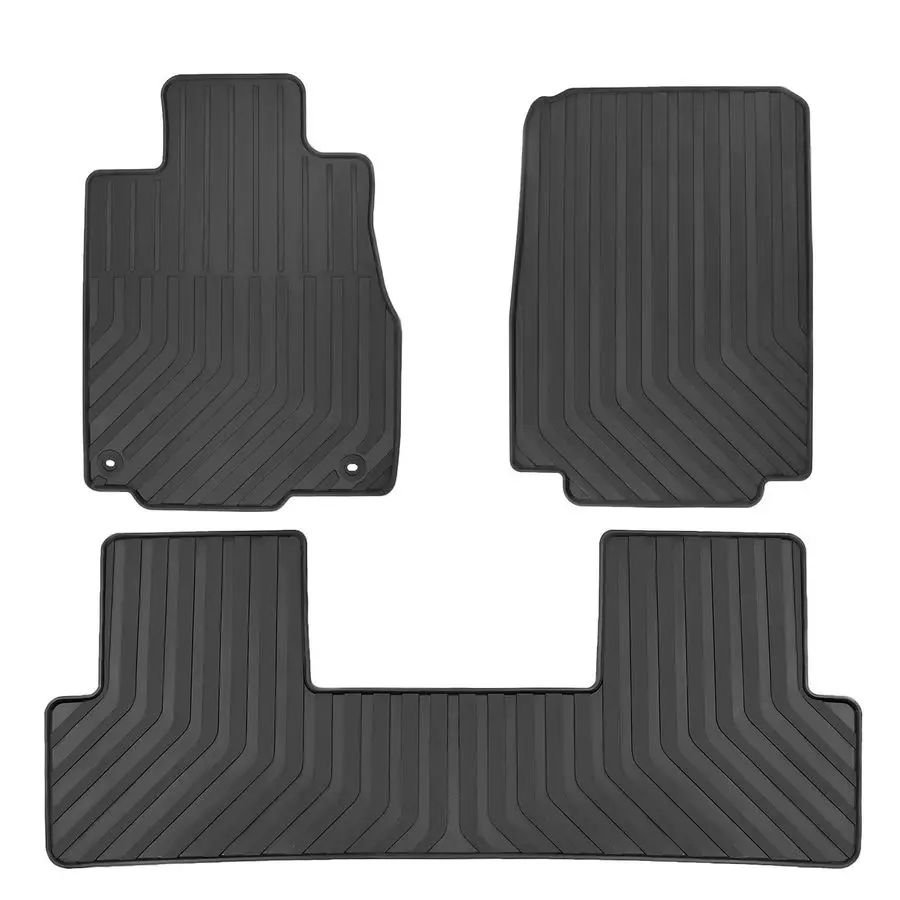 

Floor Mat for Honda CRV CRV 4th Generation 2012 2013 2014 2015 2016 Custom Fit Full Black Rubber Auto Floor Liners Mat All Weath