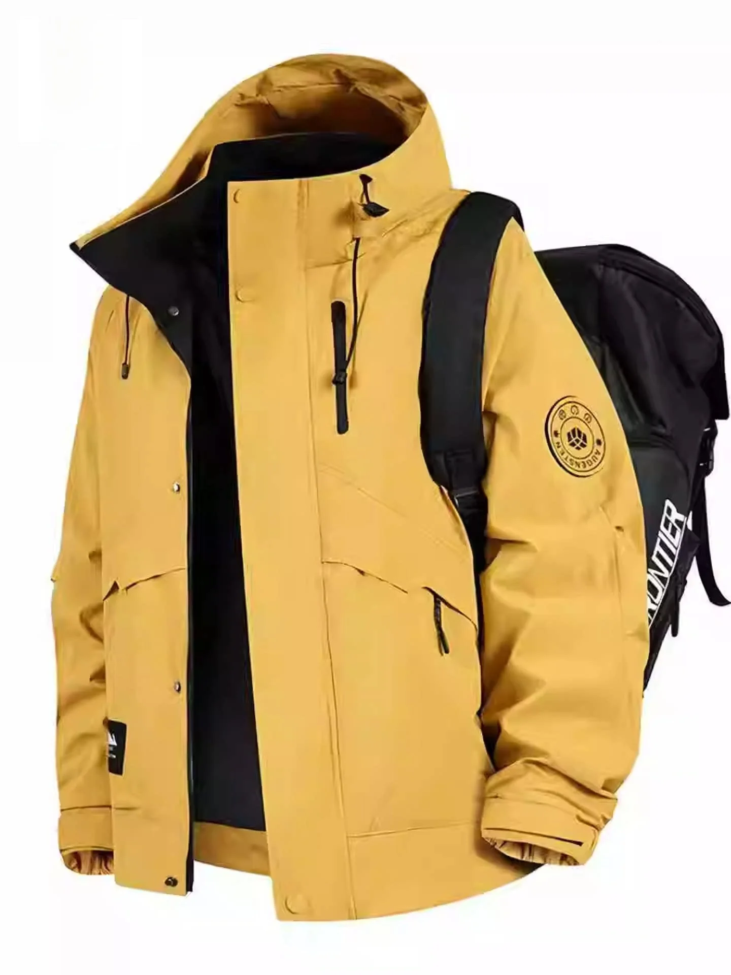 

Модная куртка Nanilu: новая мужская и женская демисезонная универсальная спортивная куртка с капюшоном из ветрозащитного полиэстера