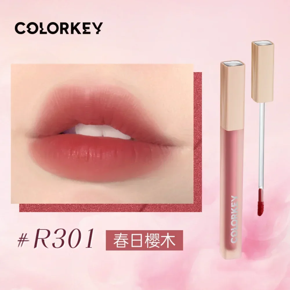 

Colorkey Lip Dew Watery Soft Mist Air Lip Glaze Velvet Lipstick Matte Long-lasting Red Lip Tint Waterproof Korea Makeup Cosmetic