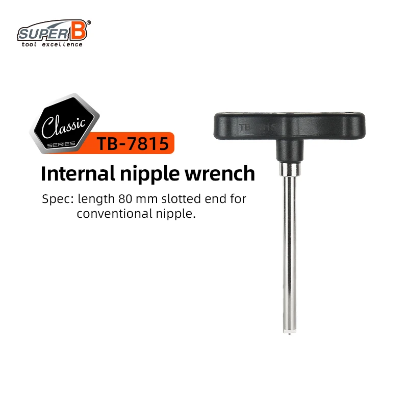 Super B T-handvat Fiets Interne Tepelsleutel 3.2/4.8/5.5/6.0/8.0mm Spaaksleutel inbussleutels Fiets Velg Reparatie Wrench Gereedschap