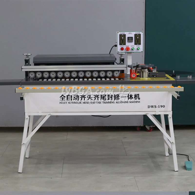 Fully Auto Edge Banding Machine 4000W LY DWS190 DWS210 LY-1280 Curved and Straight Dual-Use Pneumatic Banders Machine