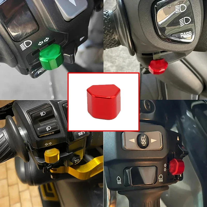 لهوندا 350CC فورزا ADV CB CBR CBF CRF NC NSS 350 دراجة نارية التبديل زر بدوره إشارة التبديل مفتاح غطاء الملحقات