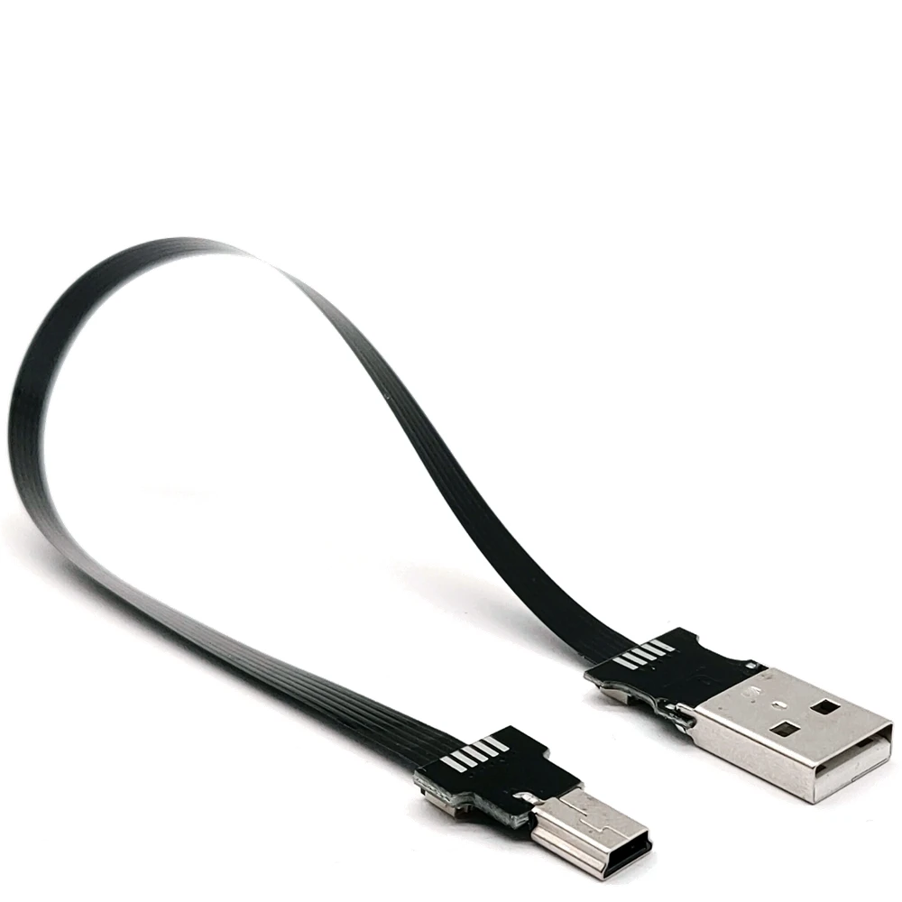 30CM FFC Type-C Mini USB Extension Ribbon Cable 90 FPV Slim Flat Soft flexible FPC charge FPV Brushless Handheld Gimbal Monitor