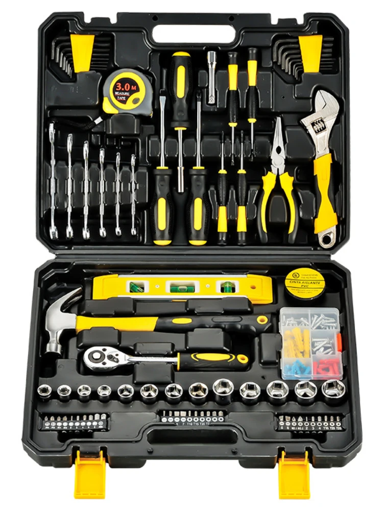 Gift Tool Set Household Hardware Hand Tool Set Auto Repair Set Tool Box