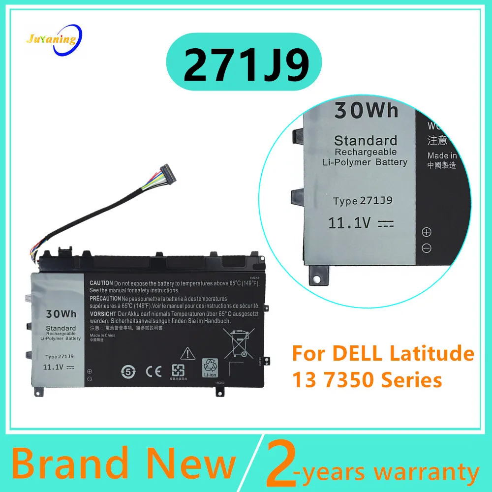 

Аккумулятор для ноутбука DELL Latitude 13, 7350, 11,1 В, 30 Втч, серии 271J9