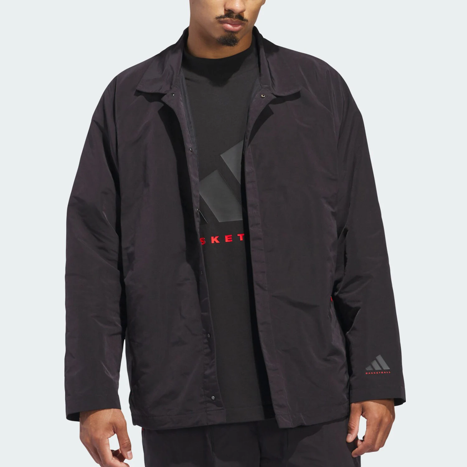 

Adidas Official Genuine New Men's and Women's Turn-Down Collar Loose Woven Sport Jacket IW5641