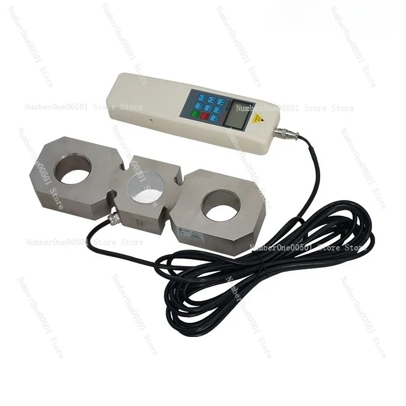 1T Plate Ring Digital Dynamometer Electronic Force Gauge  Shackle Tester High Precision Load Cell