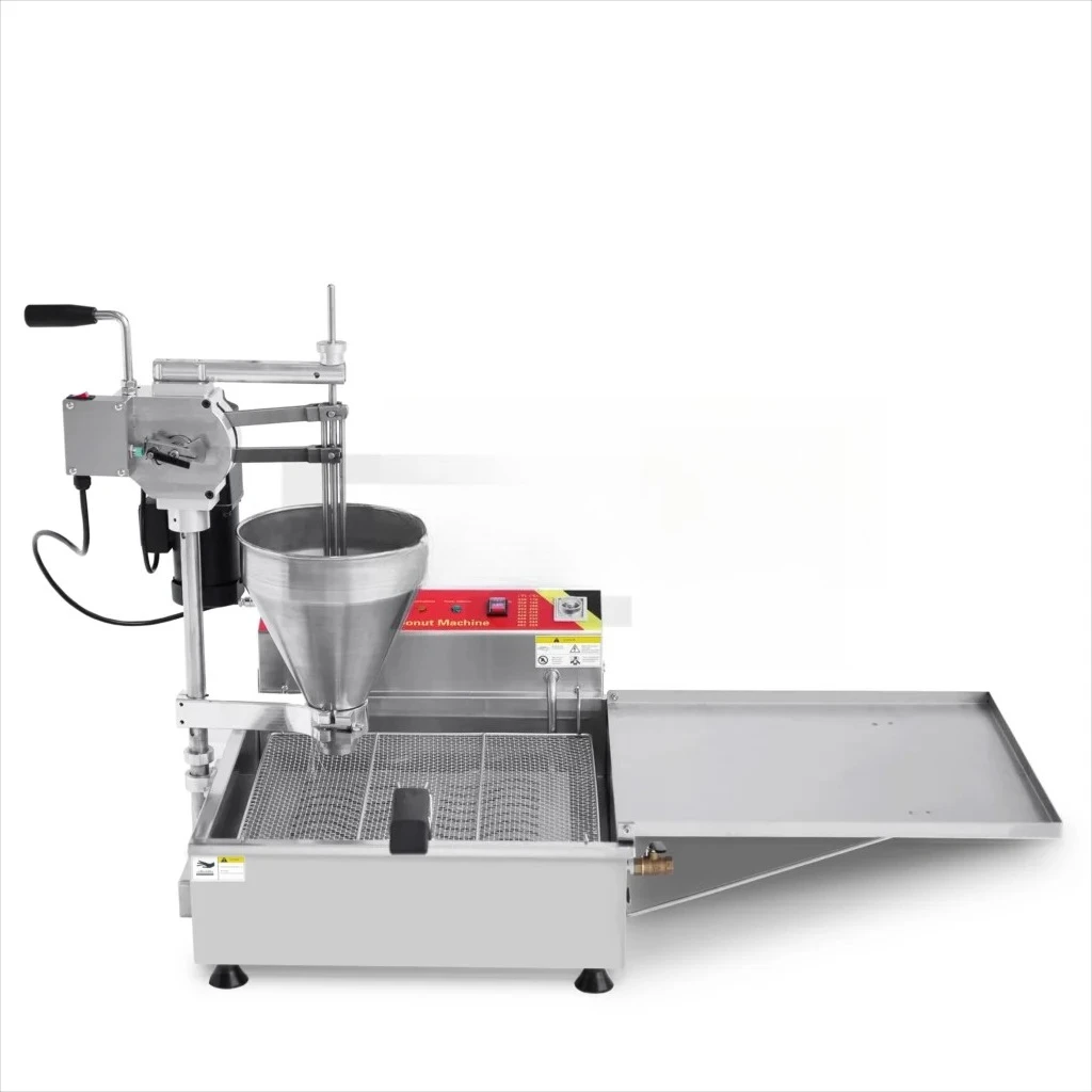 Mini Pon De Ring Mochi Donut Frying Machines 3 Shapes Automatic Lokma Donut Cheese Ball Making Machine