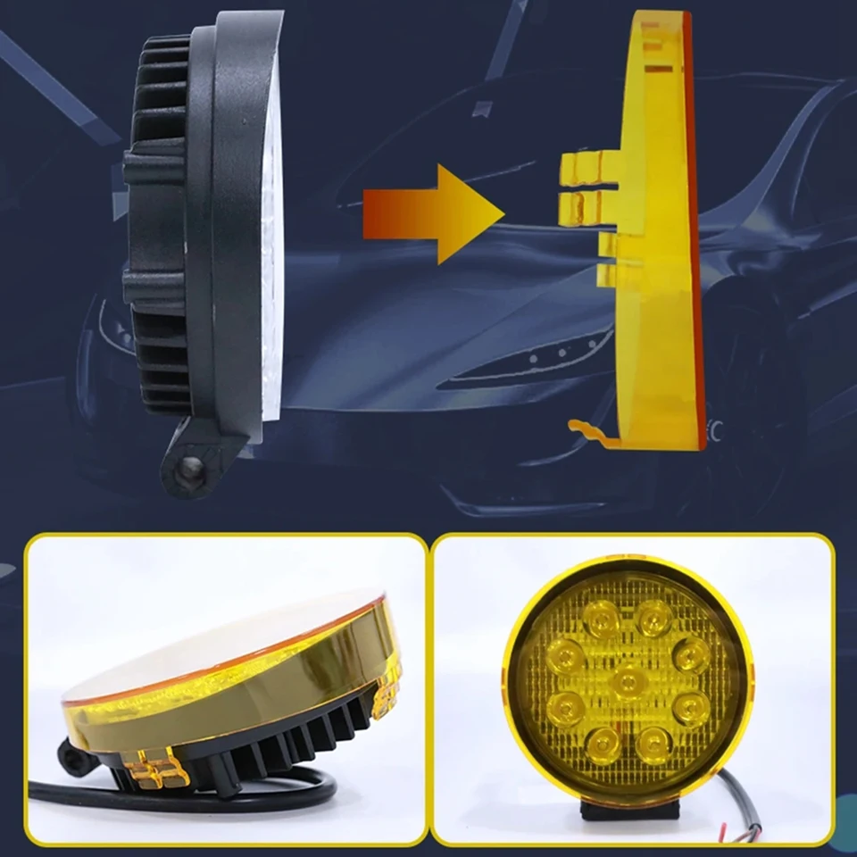 Fangxuee Cubierta Protectora De Lente Negra 20 Pulgadas Para Barra De Luces LED: Protección Off-Road Para Camión, 4WD, SUV O ATV
