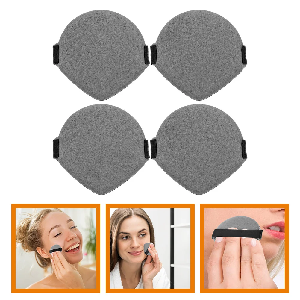 

4Pcs Powder Puff for Face Powder Makeup Hydrophilic Polyurethane Material Even Application Cosmetics Makeup Tools