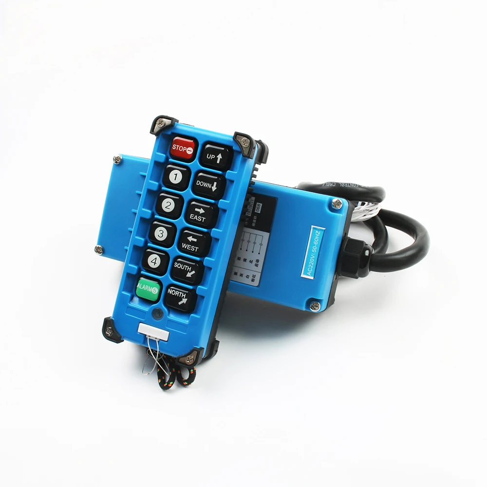 Industrial Crane Remote Controller Wireless Switches F21-E2B-8 for Hoist Crane Lift AC380V 220V 36V 12V DC 24V 868Mhz 8 channels