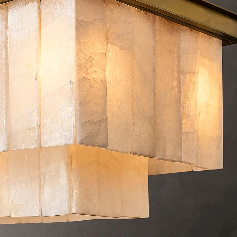 

Modern Natural Marble LED Chandeliers, Glossy, Living Room, Loft Lamps, Dining Room, Hanging Lighting, Armature