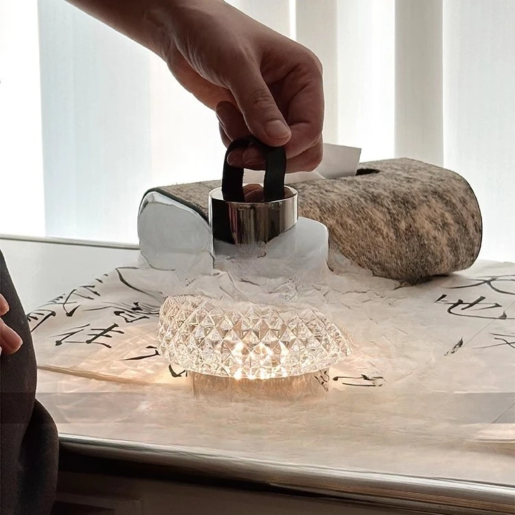 Light and dark touch night light charging adjustable feeding light night atmosphere