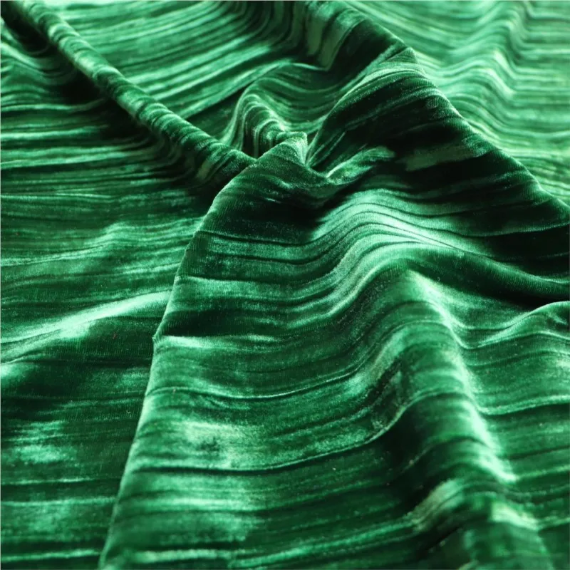 

Silk fabric crumpled velvet cheongsam women's clothing accessories georgett