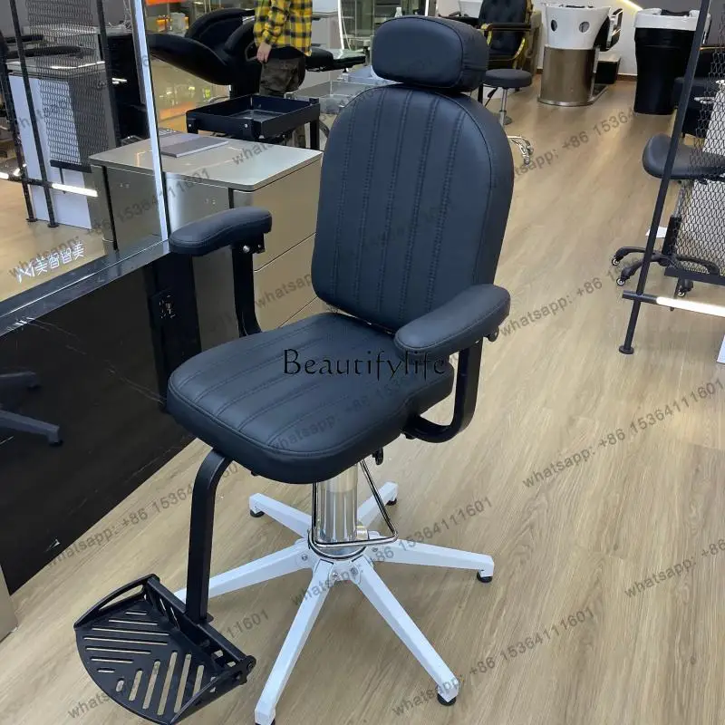X4 Foldable hair salon chair door-to-door carry haircut small outdoor hair cutting special chair