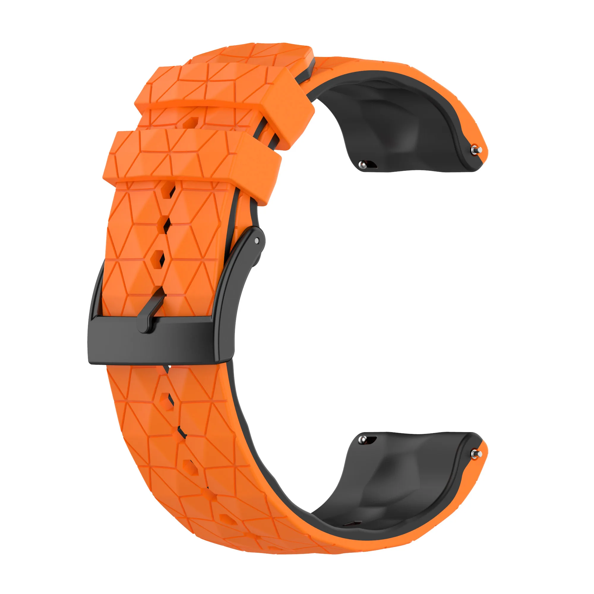 24mm Sports Silicone Strap For Suunto 9 7 D5/Suunto Spartan Sport/Wrist HR/Baro Watch Band Bracelet Replacement Accessories