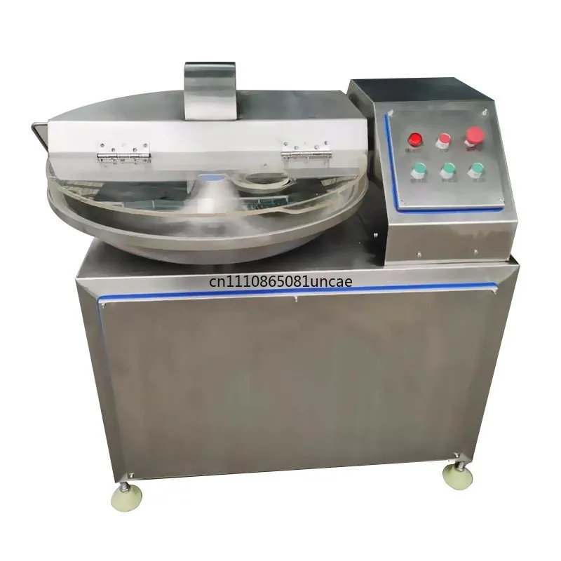 Commercial Multi-Function Chopping Machine, High Speed Variable Frequency Meat & Bone Paste Processor for Pet Food
