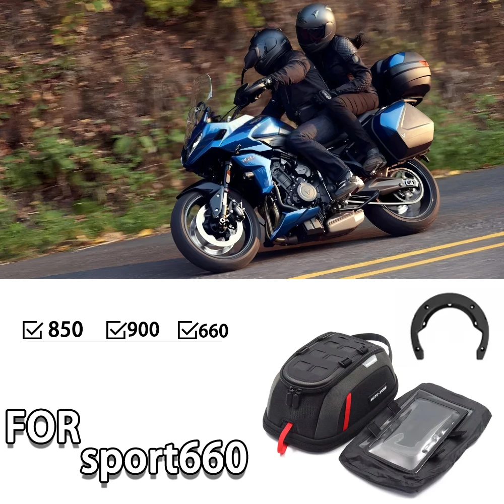 

For sport660 660 850 900 Tank Bag Kit For 850 Quick Release Fuel Tank Kits Fuel Tank Bag sport660 Motorcycle parts